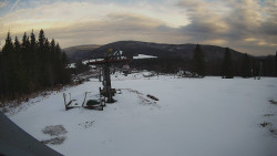 Horní část sjezdovky Skiareálu Ramzová