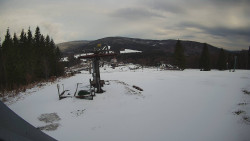 Horní část sjezdovky Skiareálu Ramzová