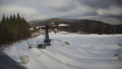 Horní část sjezdovky Skiareálu Ramzová