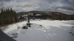 Horní část sjezdovky Skiareálu Ramzová