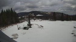 Horní část sjezdovky Skiareálu Ramzová