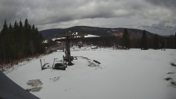 Horní část sjezdovky Skiareálu Ramzová