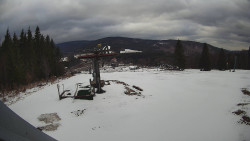 Horní část sjezdovky Skiareálu Ramzová