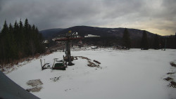 Horní část sjezdovky Skiareálu Ramzová