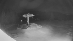 Horní část sjezdovky Skiareálu Ramzová