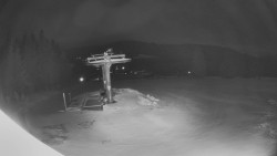 Horní část sjezdovky Skiareálu Ramzová