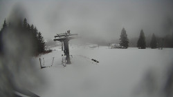 Horní část sjezdovky Skiareálu Ramzová