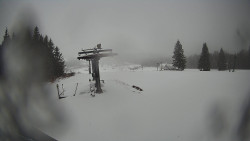 Horní část sjezdovky Skiareálu Ramzová