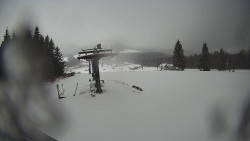 Horní část sjezdovky Skiareálu Ramzová