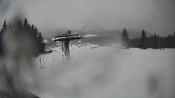 Horní část sjezdovky Skiareálu Ramzová