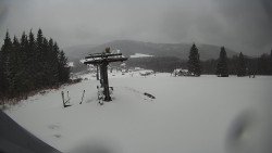 Horní část sjezdovky Skiareálu Ramzová