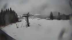 Horní část sjezdovky Skiareálu Ramzová