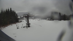 Horní část sjezdovky Skiareálu Ramzová