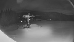 Horní část sjezdovky Skiareálu Ramzová