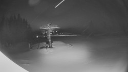 Horní část sjezdovky Skiareálu Ramzová