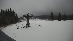 Horní část sjezdovky Skiareálu Ramzová