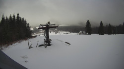 Horní část sjezdovky Skiareálu Ramzová
