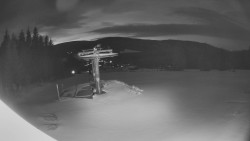 Horní část sjezdovky Skiareálu Ramzová