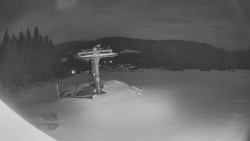 Horní část sjezdovky Skiareálu Ramzová