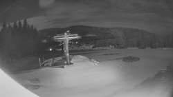 Horní část sjezdovky Skiareálu Ramzová