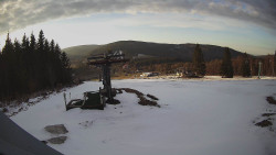 Horní část sjezdovky Skiareálu Ramzová