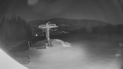 Horní část sjezdovky Skiareálu Ramzová