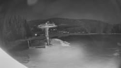 Horní část sjezdovky Skiareálu Ramzová