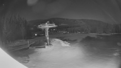 Horní část sjezdovky Skiareálu Ramzová