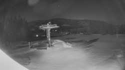 Horní část sjezdovky Skiareálu Ramzová