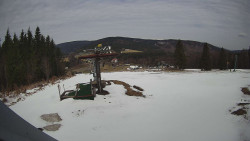 Horní část sjezdovky Skiareálu Ramzová