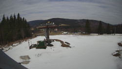 Horní část sjezdovky Skiareálu Ramzová