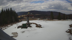 Horní část sjezdovky Skiareálu Ramzová