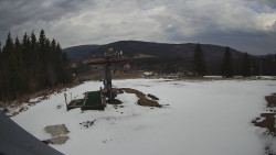 Horní část sjezdovky Skiareálu Ramzová