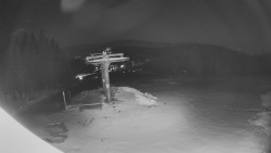 Horní část sjezdovky Skiareálu Ramzová