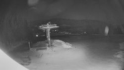 Horní část sjezdovky Skiareálu Ramzová