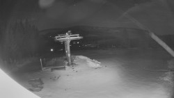 Horní část sjezdovky Skiareálu Ramzová