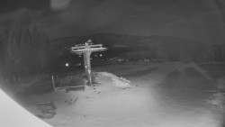 Horní část sjezdovky Skiareálu Ramzová