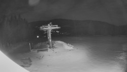 Horní část sjezdovky Skiareálu Ramzová