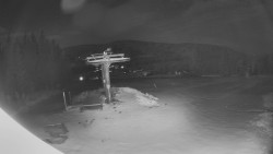 Horní část sjezdovky Skiareálu Ramzová