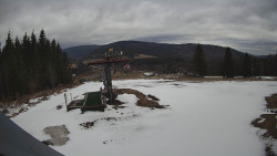 Horní část sjezdovky Skiareálu Ramzová