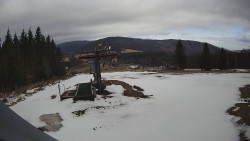 Horní část sjezdovky Skiareálu Ramzová