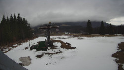 Horní část sjezdovky Skiareálu Ramzová