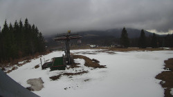 Horní část sjezdovky Skiareálu Ramzová