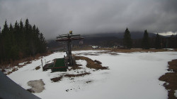 Horní část sjezdovky Skiareálu Ramzová