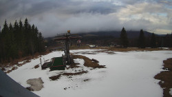 Horní část sjezdovky Skiareálu Ramzová