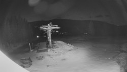 Horní část sjezdovky Skiareálu Ramzová