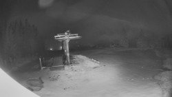 Horní část sjezdovky Skiareálu Ramzová