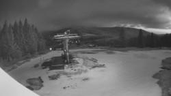 Horní část sjezdovky Skiareálu Ramzová