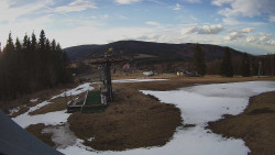 Horní část sjezdovky Skiareálu Ramzová