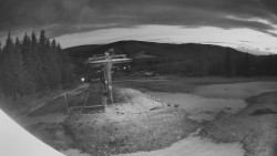 Horní část sjezdovky Skiareálu Ramzová